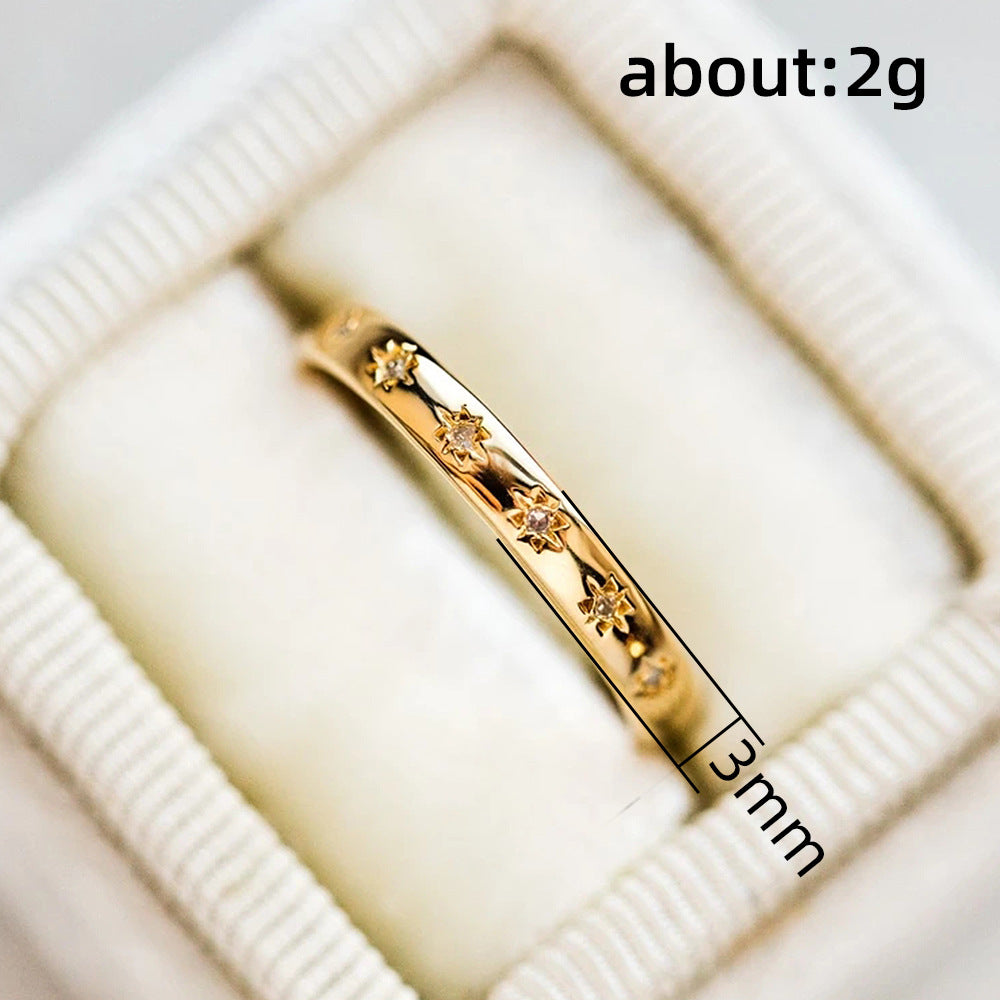 Wholesale Copper Hexagram Ring